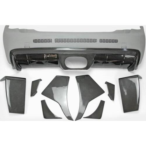 Suit For Mini Cooper s F56 Tp Carbon Fiber Modified Bar and Lip Surround the Rear Spoiler