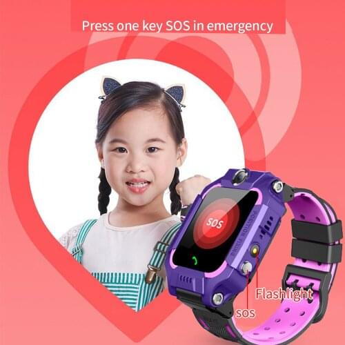Kids Smart Watch Phone Call Kids Watches boys Voice Chat girls SOS Dual Camera Childrens Gift For IOS Android