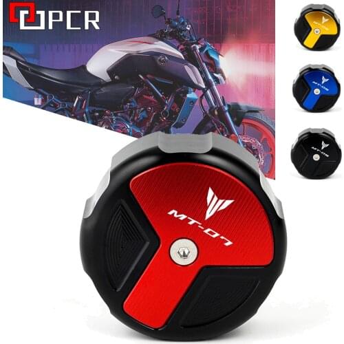 For Yamaha MT07 MT-07 MT 07 MT09 MT-09 2015-2020 2021 Flash Deals Motorcycle Rear brake Fluid Cylinder Master Reservoir Cover