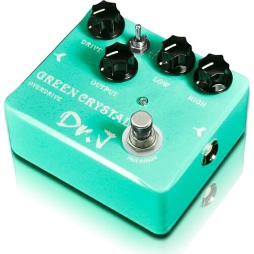 JOYO Dr. J D50 Green Crystal Overdrive Electric Guitar Effect Pedal Hand Made Overdrive efeito True Bypass design Free Shipping
