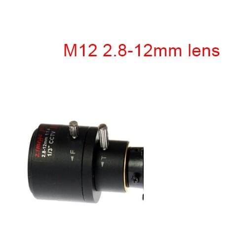 ELP M12 mount 2.8-12mm Varifocal Lens For ELP USB Cameras, Mini Zoom lens with IR Filter