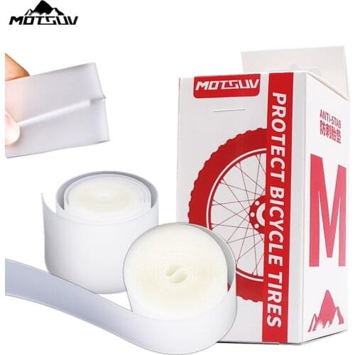 MOTSUV 2pcs Bicycle Tire Liner Proof Puncture Pad For 700C 20 26"27.5" 29er Stab-resistant Tire Pad MTB Road Bike Tire Stab Pads