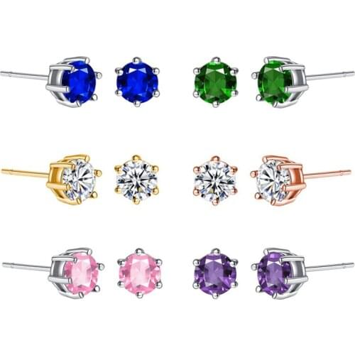 Earring for Women Colored Zircon Fashion Earrings Birthday Gifts Christams Gifts bijoux femme серьги boucle doreille