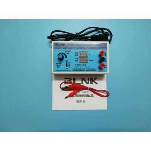 0-180V Output LED Tester Detection Tool TV Monitor Panel Backight Strips w/ Current and Voltage Digital Display