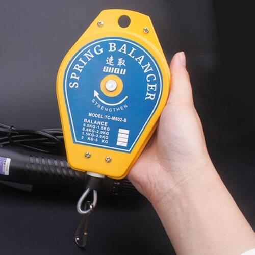 Retractable Spring Balancer Screwdriver Hanging Torque Wrench Hanger Steel Wire Rope Measuring Tool Holder Ergonomic Balance Box