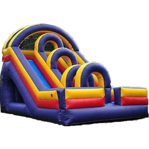 High quality outdoor amusement PVC inflatable side inflatable dry side
