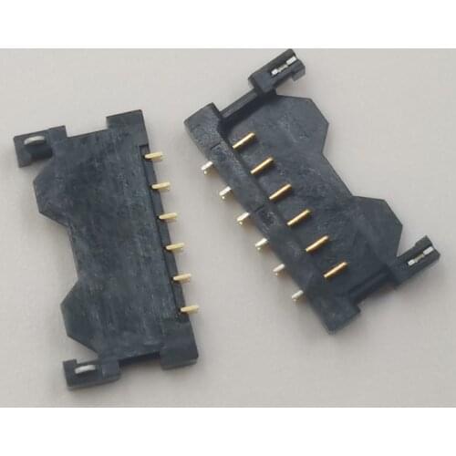 2Pcs Battery Flex Clip Contact FPC Connector For Samsung Galaxy Tab 4 8.0 A 9.7 P550 P555 T550 T555 T330 T331 T335 Board 6pin