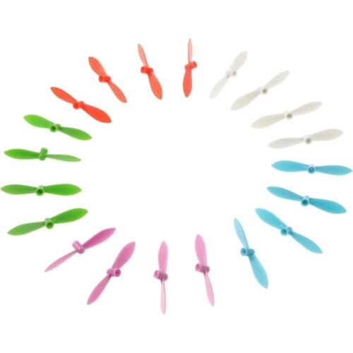 20 pcs 5 color Cheerson CX-10 Rotors Propellers set for V272 V282 V292, Q4 H111, JXD-395, LS111, U207 RC UFO Qua