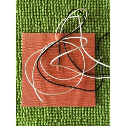 200mm X 300mm,600W 220V, w/ NTC 100K Thermistor,Silicone Heater 3D Printer Heatbed,for Medical equipment heating insulation