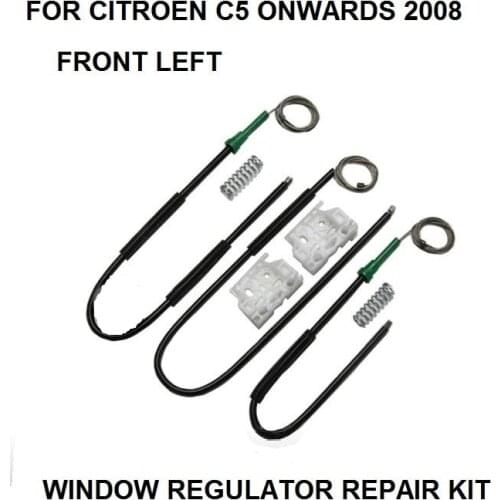 CAR PARTS WIDDOW REGULATOR COMPLETE CLIP KIT FOR CITROEN C5 WINDOW REGULATOR REPAIR KIT FRONT LEFT SIDE