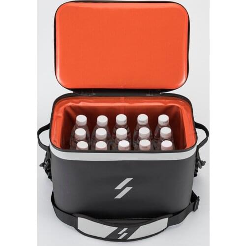 20L Car Freezer Mini Fridge Ice Box Camping Cooler Box Camping Outdoor Drinks Food Cooler Box Car Ice Bucket with Bottle Opener