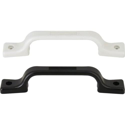 9.25" ABS Plastic White Grab Handle for RV Trailers 23.5x2x5cm