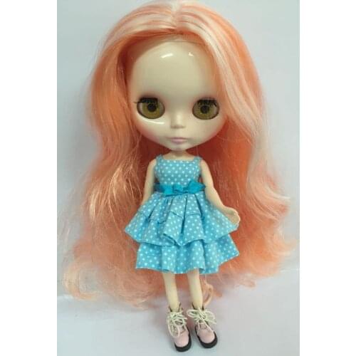 Free shipping cost Mixed hair Nude Blyth Doll, Factory doll ,Fashion doll Suitable For DIY Change BJD Toy For Girls