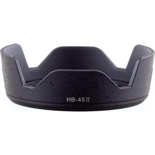 Lens Hood replace HB-45II for Nikon AF-S DX NIKKOR 18-55mm f/3.5-5.6G VR Lens