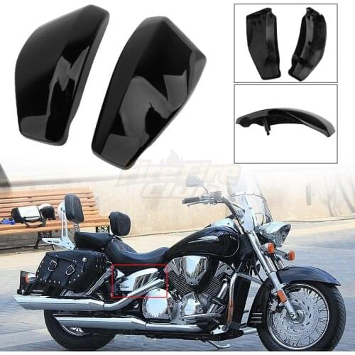 Motorcycle ABS Plastic Battery Side Covers Cover For Honda VTX1300 VTX 1300 2003-2009 R/Retro S/Spoke C/Custom T/Tourer