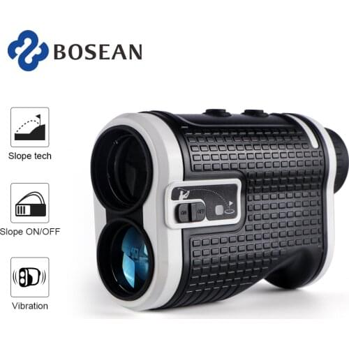 Bosean MG-600S Laser Rangefinder Golf Slope ON/OFF Flag-Lock Distance Meter Range meter for Hunting with battery Slope Switch