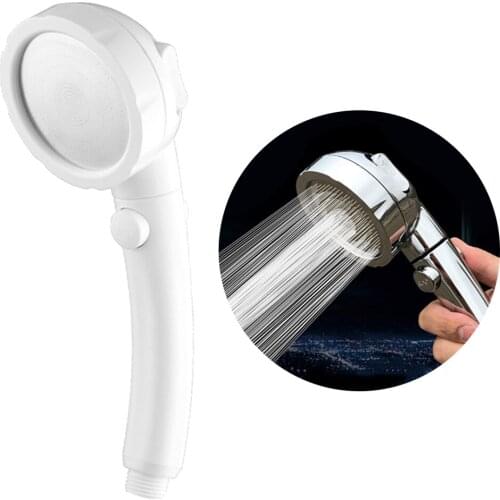 High Water Pressure Improvement Technology Shower Head! 45% Water Saving Automatic Watering, Massage, Spray