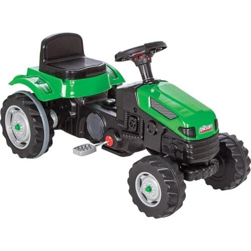 Ride On Pedal Tractor For Kids 2-7 Age Toys Big Wheels Toddler Wheeler Childrens Car Accessories Construction Made In Turkey