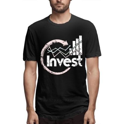 Male Invest Stock T Shirt Casual Man Streetwear Candlestick Forex Stock market T-shirt Tee Shirts Oversize Streetwear For Men