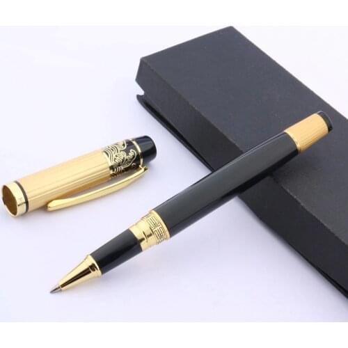HERO 901 RollerBall Pen Elegant Upscale Golden METAL Classical piece Stationery Office school supplies