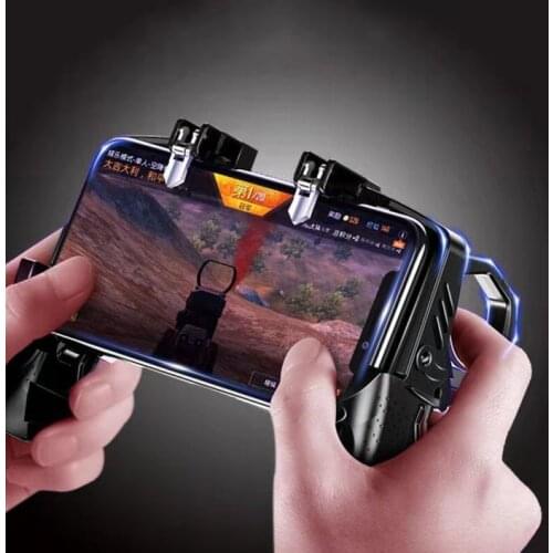 K21 Console Gun Joystick for Shooting Games Controller for PUBG Mobile Joystick Gamepad Game Controller For iPhone Android phone
