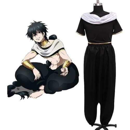 Magi The Labyrinth of Magic Judal Cosplay Costume Custom Made