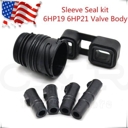 Mechatronic Transmission Seal Kit 6pcs for 6HP19 6HP21 Valve Body for BMW 525i 325xi X6 128i 24107536339 24107536340 24107536341