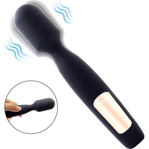 Powerful Vibrator for Women Magic Wand G Spot Massager Clitoris Stimulator Waterproof Dildo Female Sex Toy For Woman Sex Product