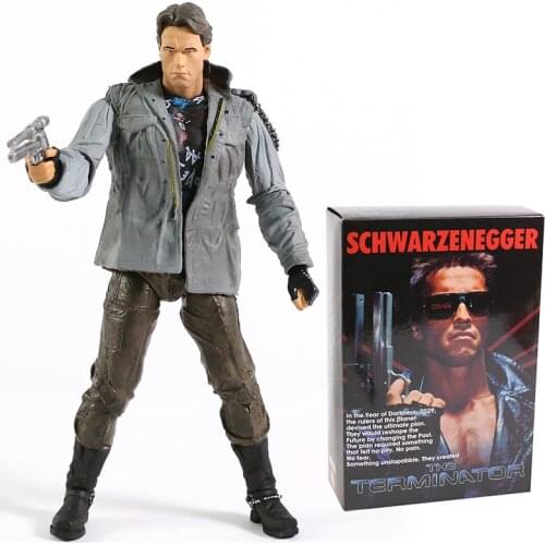 NECA The Terminator Ultimate T-800 Action Figure Toy Doll Brinquedos Figurals Collection Model Gift