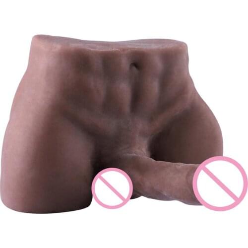 HISMITH Realistic Men sex Doll Butt gay Masturbator Anal Ass Doll Life Size 5cm Diameter 360 angle Adjustable Dildo for Women