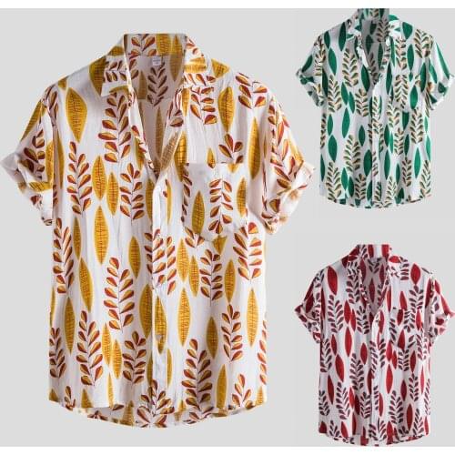 SAGACE Men's Beach (Hawaiian) Shirts