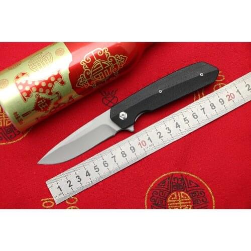 LOVOCOO #CR#KT 6920 folding knife 9CR18MOV blade G10 handle Outdoor Hunting Camping Hiking Survival Kitchen Pocket EDC Tools