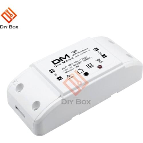 Replace Sonoff Basic Wifi Switch DIY Wireless Remote Domotica Light Smart Home Automation Relay Module Controller For DIY Home