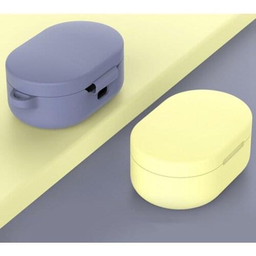 Pouch Protective Cover Silicone Case With Hook For Xiaomi Youth Redmi Airdots Dust Proof Pouch For Xiaomi Redmi Airdots Protect