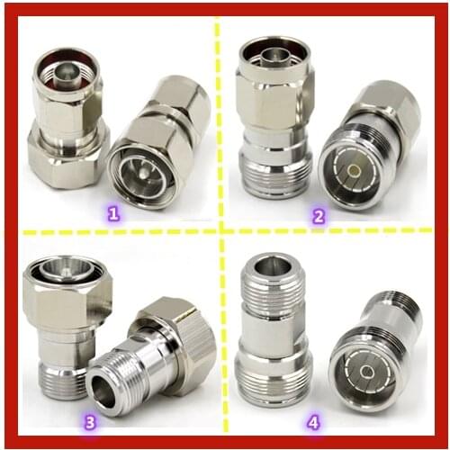 1pc N To 4.3/10 Adapter (Mini Din )4.3-10 Female &Male to N Male & Female RF Coaxial Connectors