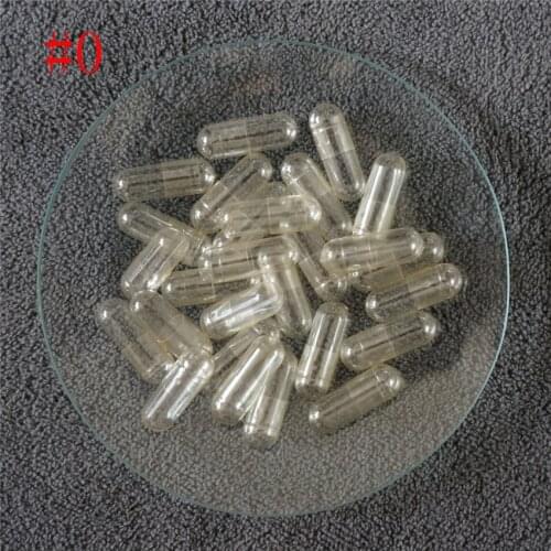 10000pcs 0# High Quality Clear Hard Gelatin Portable Empty Capsules,Hollow Gelatin Capsules ,0 Size Joined or Separated Capsules
