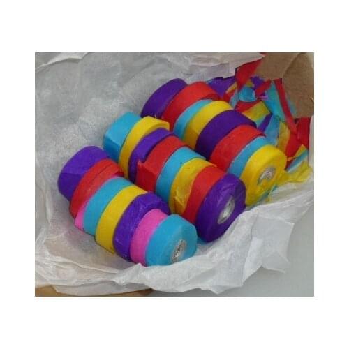15 Pcs/Lot Spider Silk Throw Streamers Multicolor (24 Strands) - Magic Trick,Stage,Close Up magic,Mentalism,Comedy