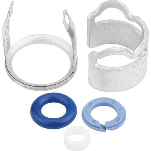 2020 5Pcs Car Engine Fuel Injector O-ring Repair Seal Kit Fit for Audi A4 3.2L V6 2006-2008 06D998907 Car Accessories