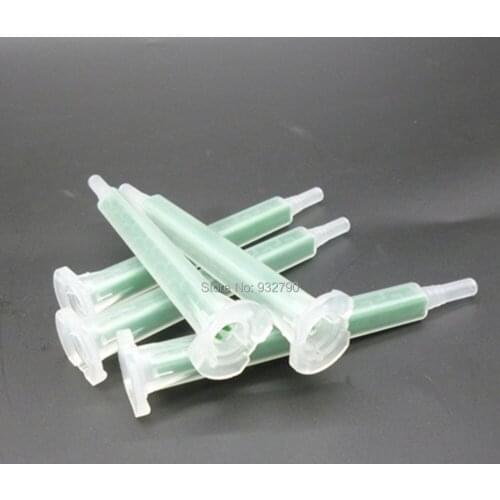 5pcs 1:1 Epoxy Applicator Tip Static Mixer Mixing Nozzle Epoxies Mixing Nozzles Applicator for 2-Part Adhesive Cartridges