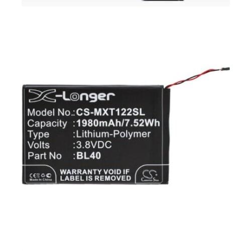 Cameron sino 1980mah battery for MOTOROLA Moto E E Dual TV E Global XT1021 XT1022 XT1025 BL40 Mobile, SmartPhone Battery