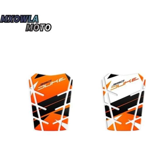 For KTM RC 390 200 125 3D Reflective Motorcycle Racing Sticker Fuel Tank Pad Protector Sticker Decal