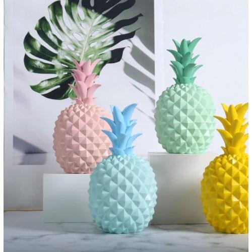 European-style Pineapple Home Furnishing Ideas, Modern and Simple Soft Decorations, Pineapple Resin Handicraft Ornaments