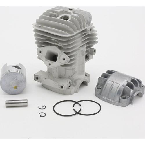 34MM CYLINDER PISTON KIT CHINESE MOST 2500 25CC & MORE CHAINSAW CYLINDER ASSEMBLY RINGS CLIP PIN PAN ASSY CHAINSAW SPARE PARTS