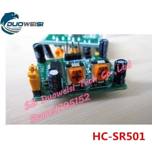 HC-SR501 Human infrared sensor module including a lens Taiwan Anti-interference Probes