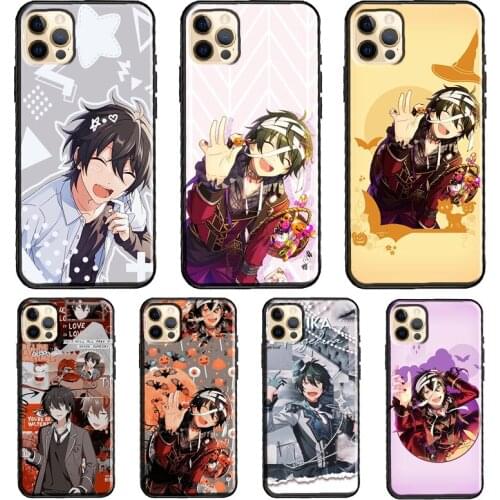 Mika Kagehira Ensemble Stars Soft Cover For iPhone 11 12 Pro Max XS XR X 12 mini SE 2020 5S 6S 7 8 Plus Phone Case