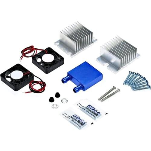 Peltier 1Set Mini Air Conditioner DIY Kit Thermoelectric Peltier Cooler Refrigeration Cooling System + Fan for Home Tool
