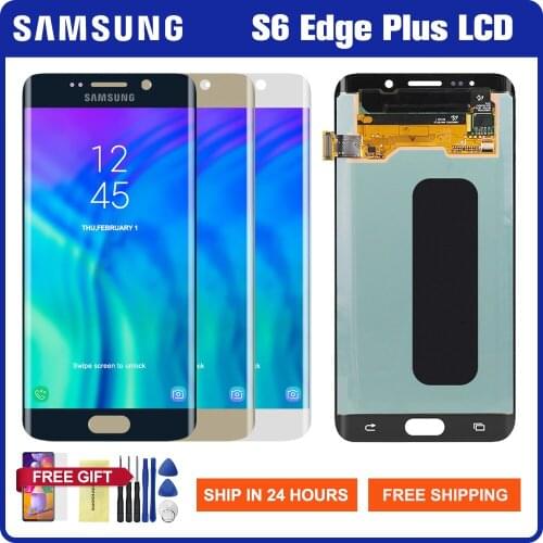 Original Lcd For Samsung Galaxy S6 Edge Plus Lcd Display Touch Screen Digitizer Assembly For Samusng S6 Edge Plus G928 G928F