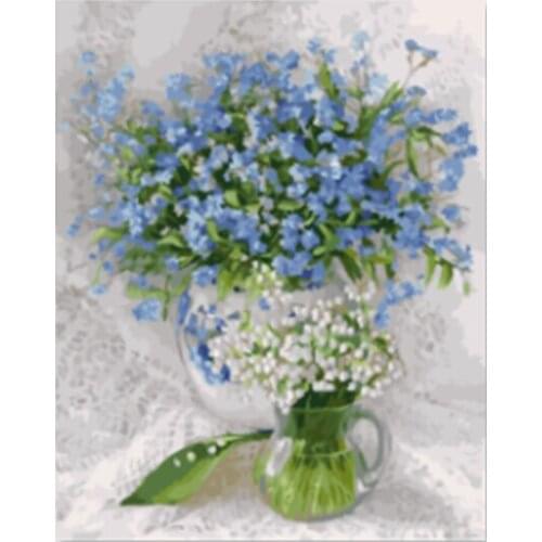 PAINTBOY Framed Picture DIY Oil Painting By Numbers Home Decor For Living Room Wall Art GX21615 40x50cm