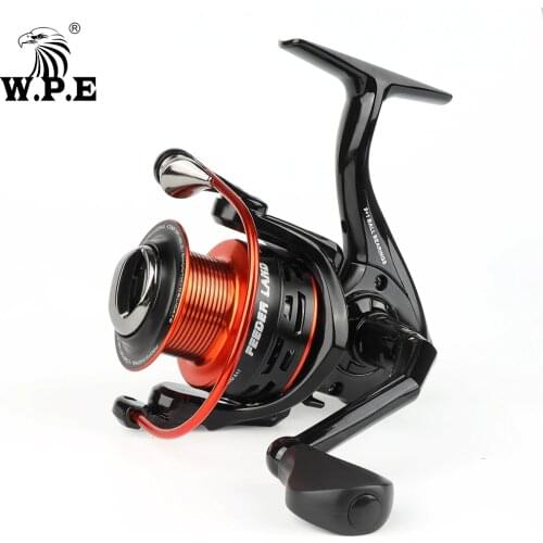W.P.E fishing reel spinning wheel рыбалка Coil spinning reel rotating fishing reel freshwater carp reel 9 + 1 ball bearing fishi
