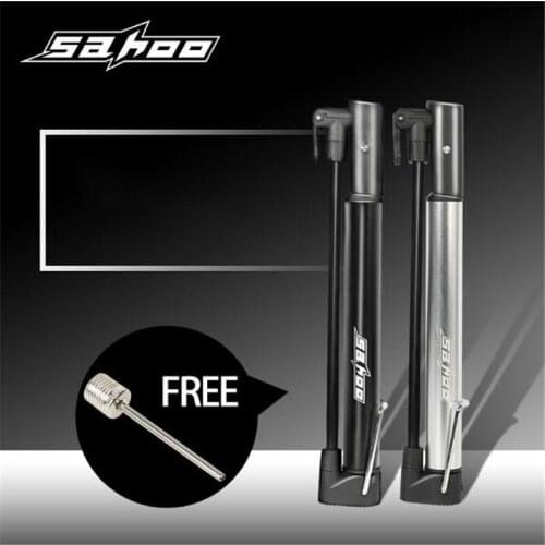 SAHOO Inflator Bike Pump Aluminum Alloy Mini Portable Bicycle Tire Pump Ultralight Cycling Air Pump For Bike Free Shipping